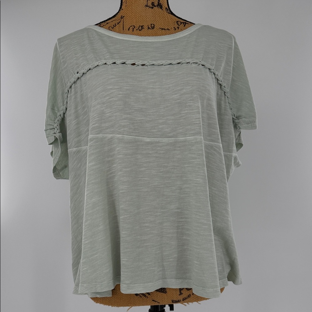 Lucky Brand Flowy Cotton Knit Top